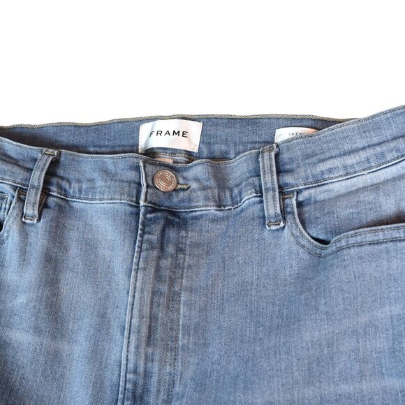 Frame Denim Light Blue Flare Jeans - Picture 5 of 9
